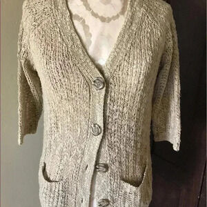 NUDE CARDIGAN S-M by BLU PEPPER